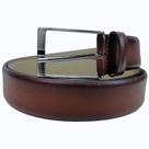 Cinto de Couro Social Conhaque Fasolo Classic
