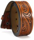 Cinto de cowboy Western Belt CHAOREN, 1,5 cm, couro integral, masculino