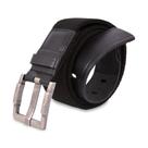 Cinto de Elastico Social Masculino Ponteiras de Couro Confortavel Ajuste Fivela