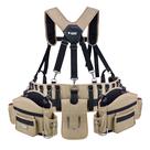 Cinto de ferramentas Jackson Palmer Professional Comfort Rig bronzeado/preto