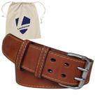 Cinto de ferramentas Leatherow Premium Leather com 5 cm de largura para homens e trabalho