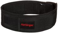 Cinto de levantamento de peso Harbinger 360906 Nylon 4 polegadas preto L