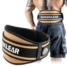 Cinto de levantamento de peso MANUEKLEAR Quick Locking Khaki S 71-84cm