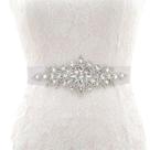 Cinto de Noiva Debutante Aplique Vestido Pedrarias e Strass