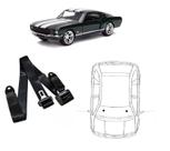 Cinto de Segurança estático de 3 pontos dianteiro Ford Mustang