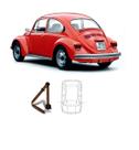 Cinto de Segurança retrátil de 3 pontos dianteiro VW Fusca
