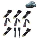 Cinto De Segurança Retrátil Kit Completo Fusca/ Brasília