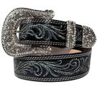 Cinto De Strass Preto Country Feminino Paul Western