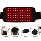 Cinto De Terapia Com Luz Vermelha 660nm 850nm LED Para Alívio Da Dor No Ombro, Costas, Joelho E