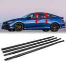 Cinto de vedação Weatherstrip Window Moulding Trim para Honda Civic