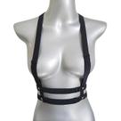 Cinto Duplo Elástico com Suspensório Arreio Harness para Kpop e Kdrama