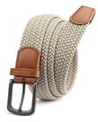 Cinto elástico CHAOREN para homens - Cinto de golfe elástico trançado