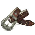 Cinto Em Couro Atrevidu's Country Floral Infantil Cinto Em Couro Atrevidu's Country Floral Infantil