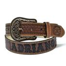 Cinto Em Couro Atrevidu's Country Personalizado Americano