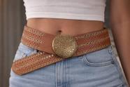 Cinto Feminino Ajustável Moda Country Rodeio Lançamento Cinto Feminino Ajustável Moda Country Rodeio Lançamento