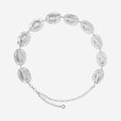 Cinto Feminino Corrente Orgânica Prata Cinto Feminino Corrente Orgânica Prata