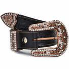 Cinto Feminino Country Muladeiro Strass Sertanejo Rodeio Br Couro Preto Cinto Feminino Country Muladeiro Strass Sertanejo Rodeio Br Couro Preto