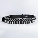 Cinto Feminino Couro Largo Metalizado Rock Punk Preto Fantasia 2025 Cinto Feminino Couro Largo Metalizado Rock Punk Preto Fantasia 2025