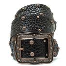 Cinto Feminino Croco em Couro Legítimo Rico em Detalhes Moderno da Marca Atrevidu's Country