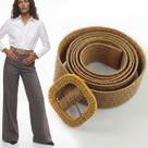 Cinto Feminino Elástico 100cm Largo Trançado Com Fivela Ajustável Estiloso Elegante Moderno Casual Resistente Cinto Feminino Elástico 100cm Largo Trançado Com Fivela Ajustável Estiloso Elegante Moderno Casual Resistente