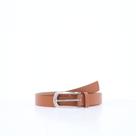 Cinto Feminino em Couro com Fivela Prateada Cinto Feminino em Couro com Fivela Prateada