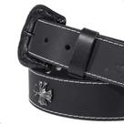 Cinto Feminino Em Couro Preto Boiadeira Rodeio Com Strass Cinto Feminino Em Couro Preto Boiadeira Rodeio Com Strass