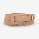 Cinto Feminino Fivela Encapada Cáqui