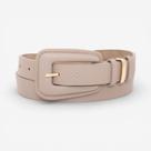 Cinto Feminino Fivela Encapada Cinza Cinto Feminino Fivela Encapada Cinza