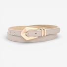 Cinto Feminino Fivela Geométrica Gelo Cinto Feminino Fivela Geométrica Gelo