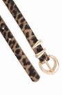 Cinto Feminino oncinha onça animal print fivela blogueira