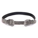 Cinto Feminino Pedraria Duas Fivelas Dolly