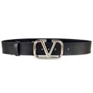 Cinto Feminino Preto Moda Coutry Elegante Ajustavel Fivela V