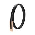 Cinto Feminino Vintage Fino Com Botões De Pressão Foscos Para Ajuste E Estilo