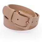 Cinto Feminino WJ com Fivela Encapada - bege