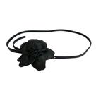 Cinto Fino De Couro Flor Fashion Blogueira Ana Luiza