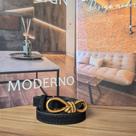 Cinto FINO Feminino Fivela de LAÇO inspiração CAMURÇA com toque macio e ELEGANTE