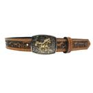 Cinto Infantil Cowboy Couro Caramelo Dawson