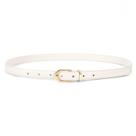 Cinto JASGOOD feminino de couro fino, skinny, para jeans