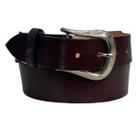 Cinto Liso Masculino 234 Preto e Marrom - Paul Western Cinto Liso Masculino 234 Preto e Marrom - Paul Western