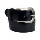 Cinto Liso Masculino 234 Preto e Marrom - Paul Western Cinto Liso Masculino 234 Preto e Marrom - Paul Western