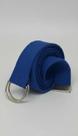 Cinto Lona Masculino Fecho Argola Azul 115cm Cinto Lona Masculino Fecho Argola Azul 115cm
