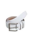 Cinto masculino branco em couro Fasolo G007143051