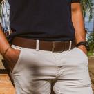 Cinto Masculino Casual Couro Legítimo Premium