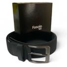 Cinto Masculino Com Elástico Couro Legítimo Fasolo Casual Cinto Masculino Com Elástico Couro Legítimo Fasolo Casual