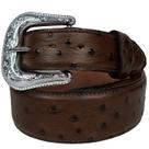 Cinto Masculino Country Estampa Avestruz