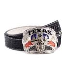 Cinto Masculino Country Western Couro Pampas Texas Original