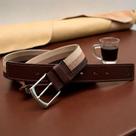 Cinto Masculino Couro Elástico Confortável Casual Premium
