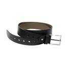 Cinto Masculino Couro Fivela Casual Ajustável Liso