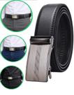 Cinto Masculino Couro Premium com Fivela Automática de Aço Ajuste Preciso, Design Moderno, Resistente e Elegante