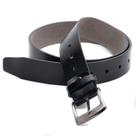 Cinto Masculino De Couro Legítimo Social Ref. 058 Cor Preto